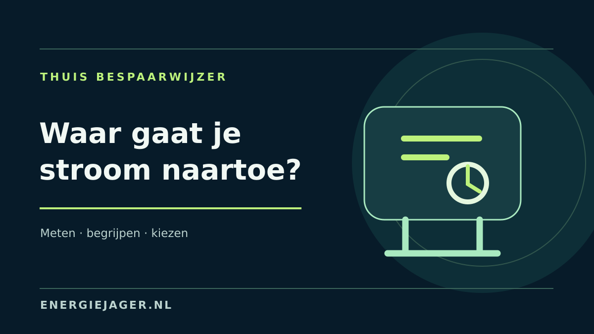 Illustratie bij Sluipverbruik meten en stroomkosten berekenen